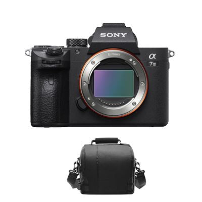 Sony A7 III Cuerpo + Bolsa Negro