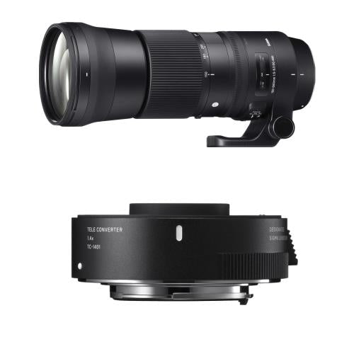 Sigma 150-600mm F5-6.3 Dg Os Hsm Contemporary – Canon + Sigma Tc-1401 1.4x Teleconverter – Canon Ef